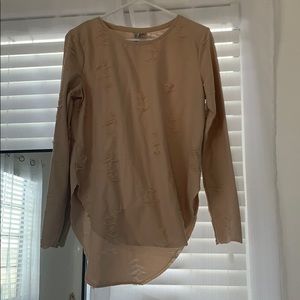 H&M Distressed Long Sleeve